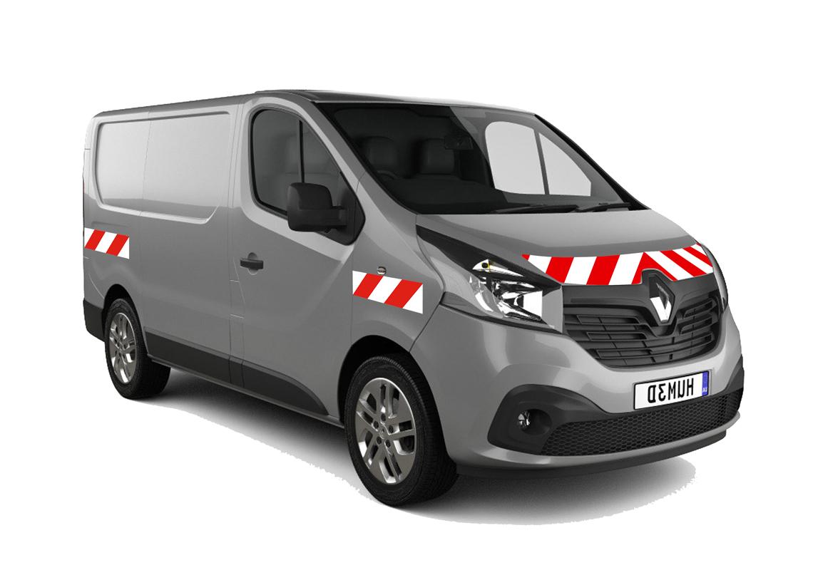 Kit ritroriflettente pretagliato Classe A RENAULT TRAFIC 2014-2019